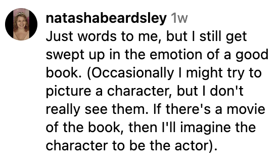 Instagram comment